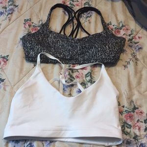 Lululemon and Nike bra